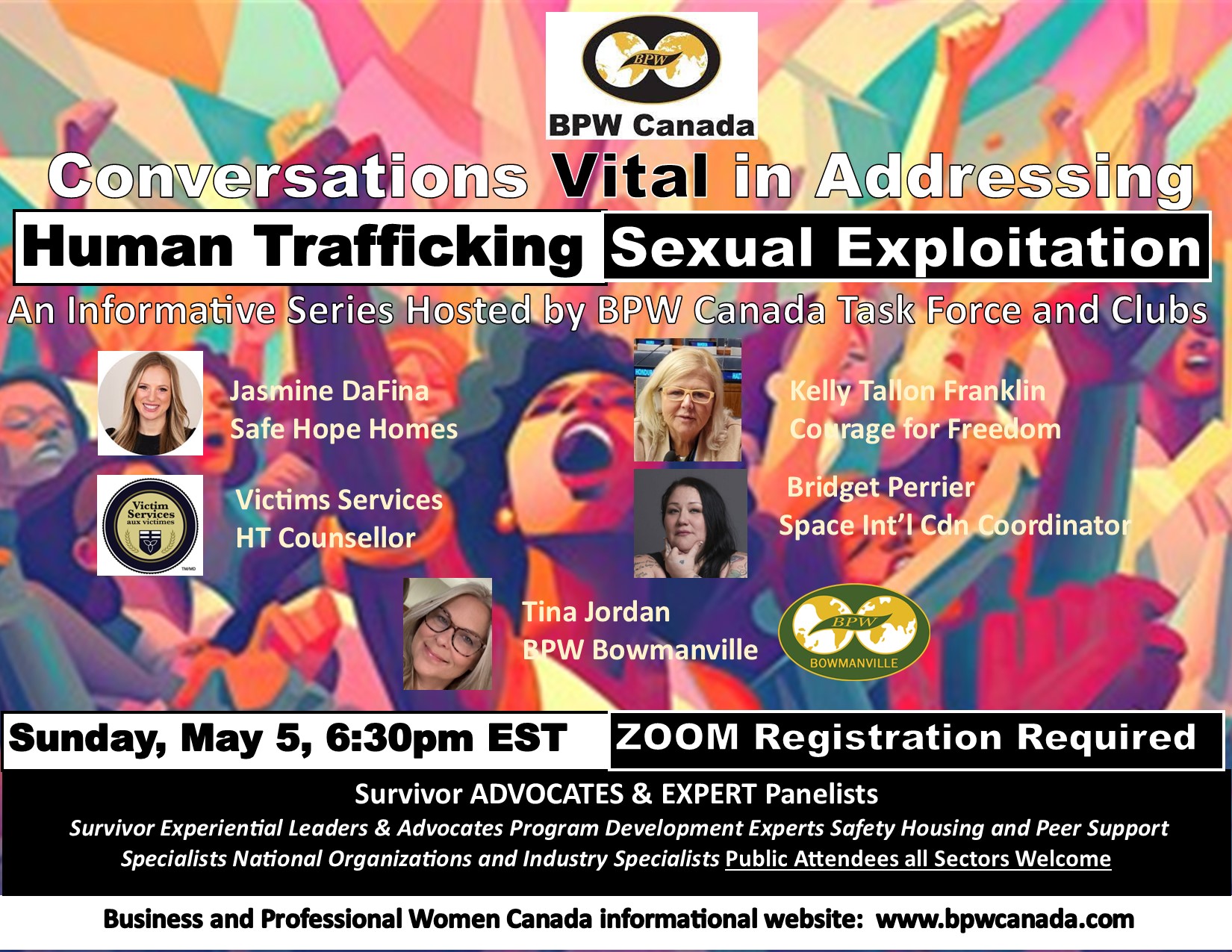BPW Canada Anti-Human Trafficking Task Force & BPW Bowmanville