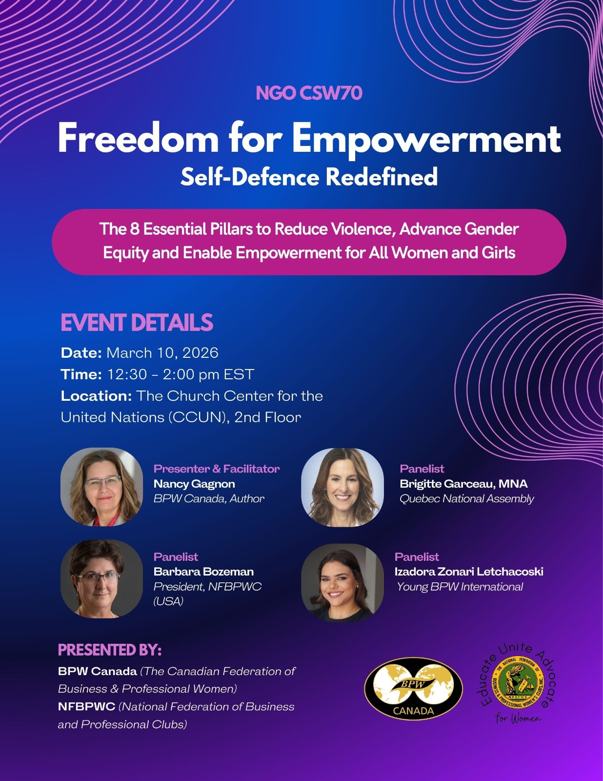Freedom for Empowerment: Self-Defence Redefined