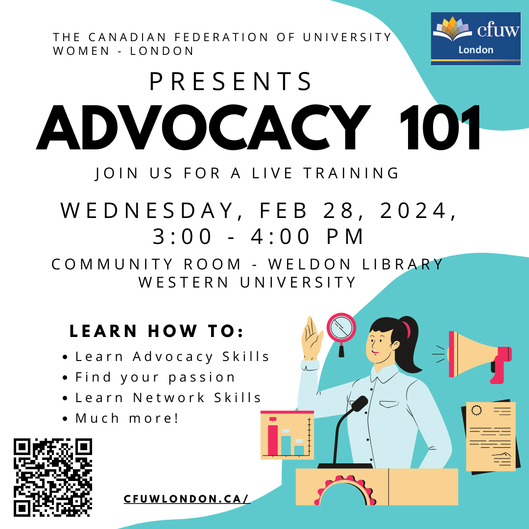 Advocacy 101 Workshop  (In person or zoom)