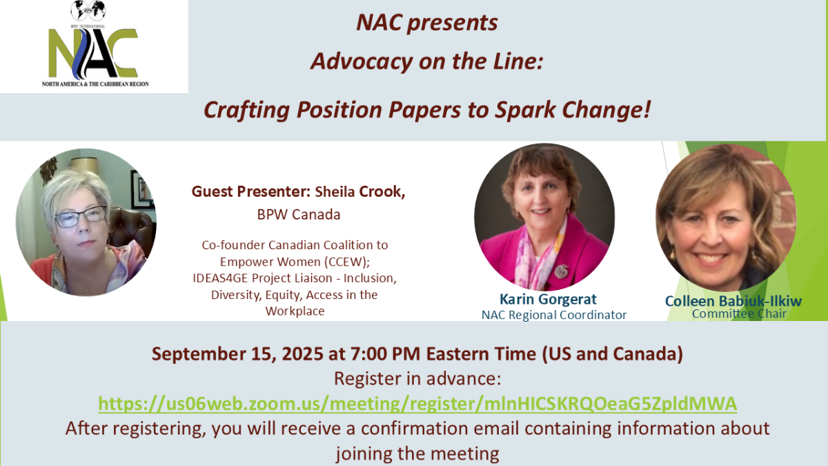 Advocacy on the Line: Crafting Position Papers to Spark Change!